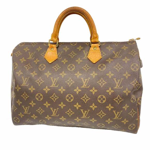 Louis Vuitton Handbags - LOUIS VUITTON Brown Monogram Speedy 35 Bag